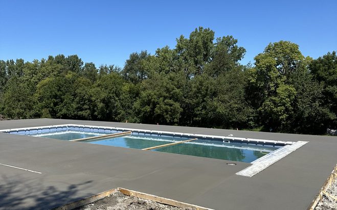 Pool construction