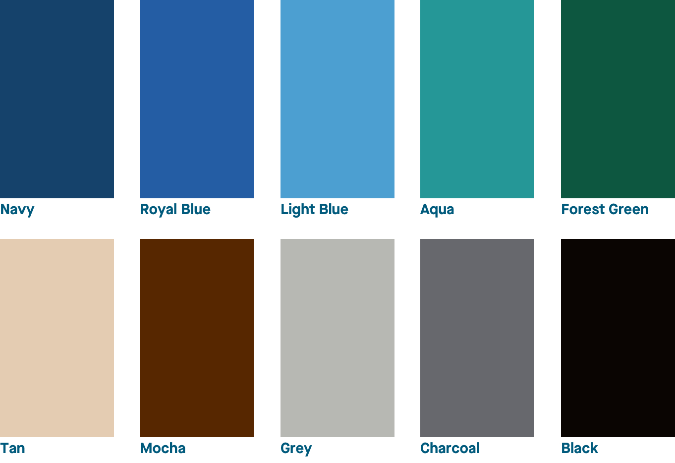 Pool Cover Colors
